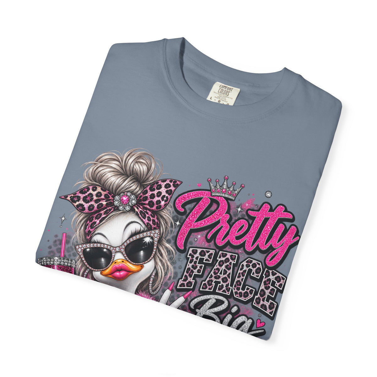 Pretty Big Attitude T‑Shirt — Cute Sassy Graphic Tee