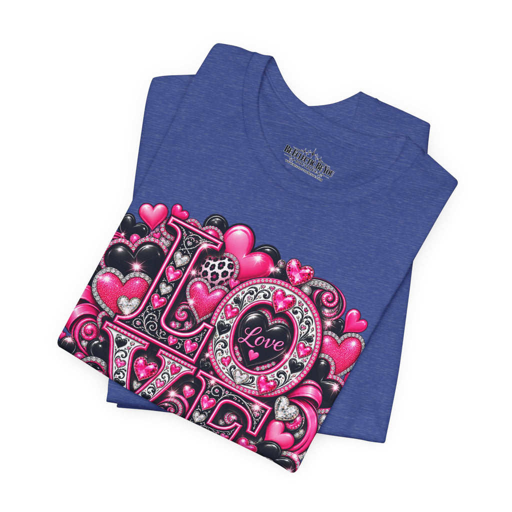 Love Heart Graphic T-Shirt – Romantic Valentine’s Day Tee