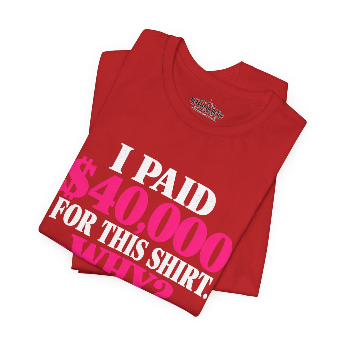 I Paid 40,000 for This Shirt Funny Graphic Tee