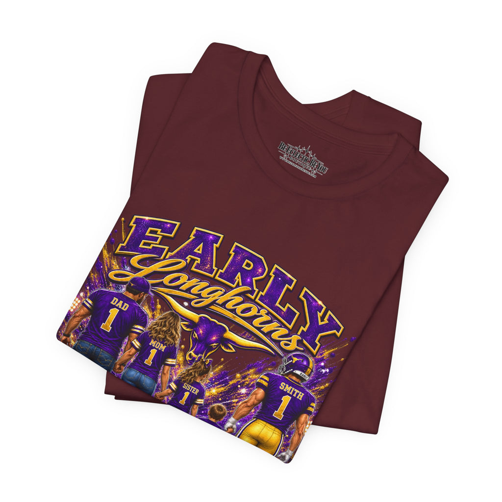 Early Longhorns Family Graphic Tee