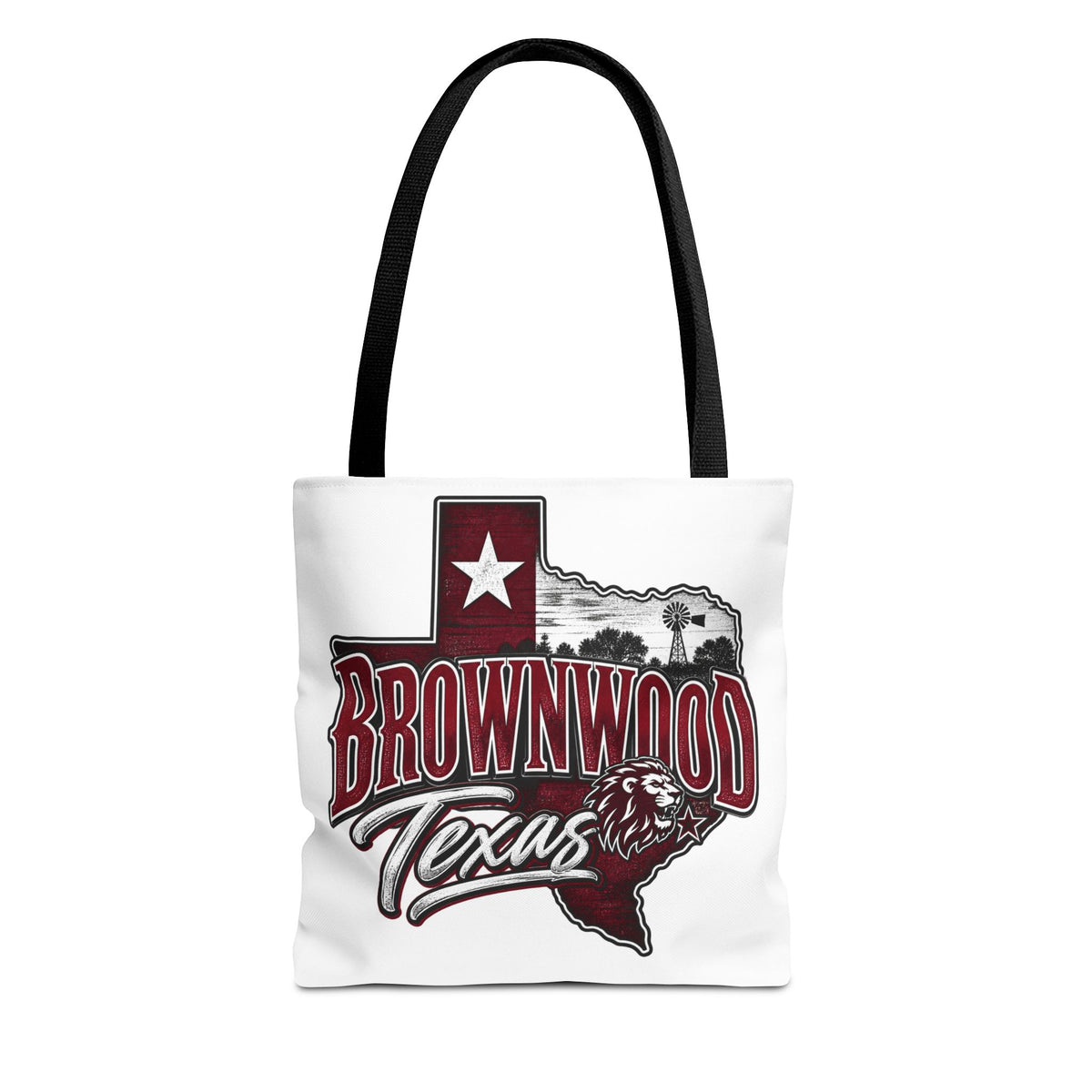 Brownwood Texas Tote Bag — City Pride Canvas Tote