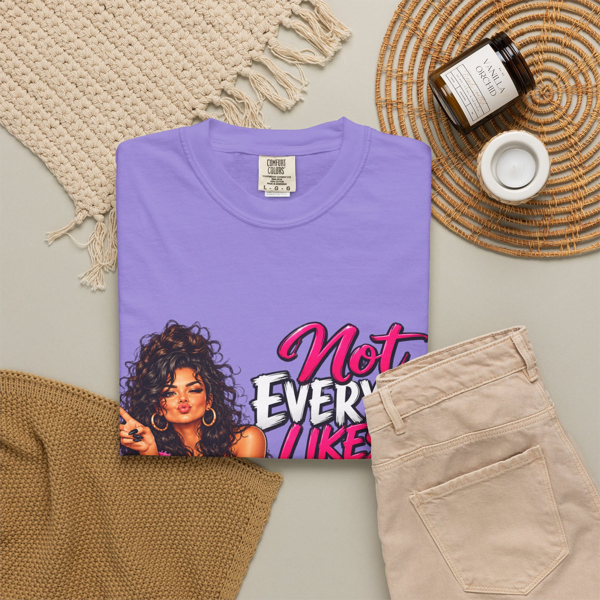 Graphic T-Shirt — "Not Everyone Likes Me But Not Everyone Has Good Taste" Bold Feminine Design
