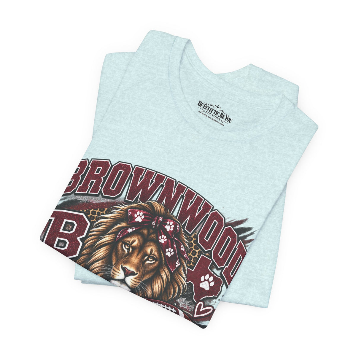 Brownwood B Lion Mom Graphic Tee