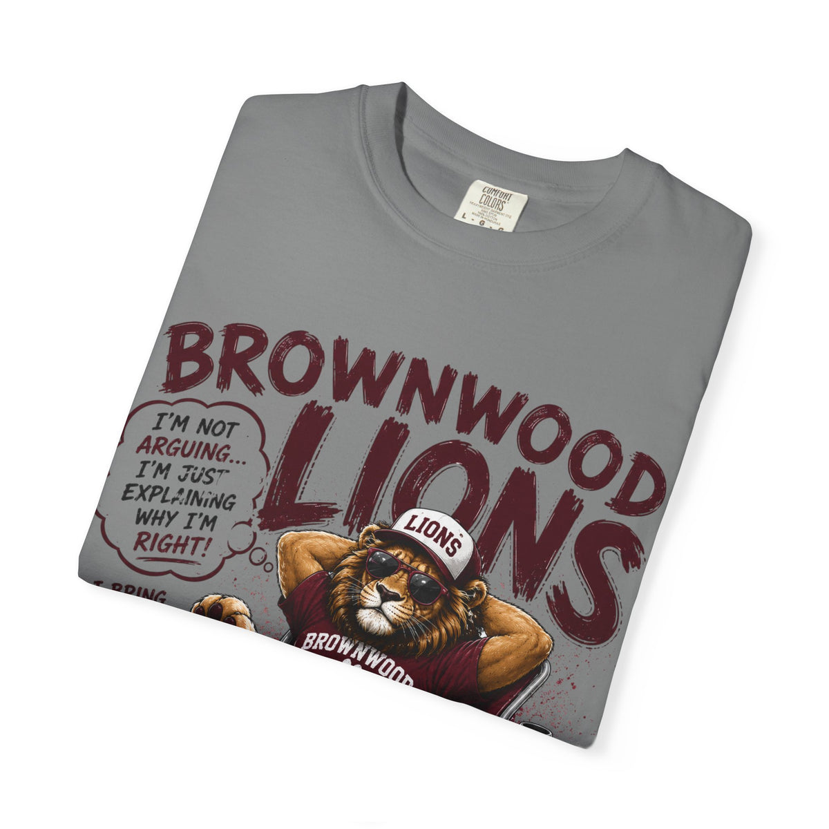Brownwood Lions "Can't Hide Our Pride" T-Shirt