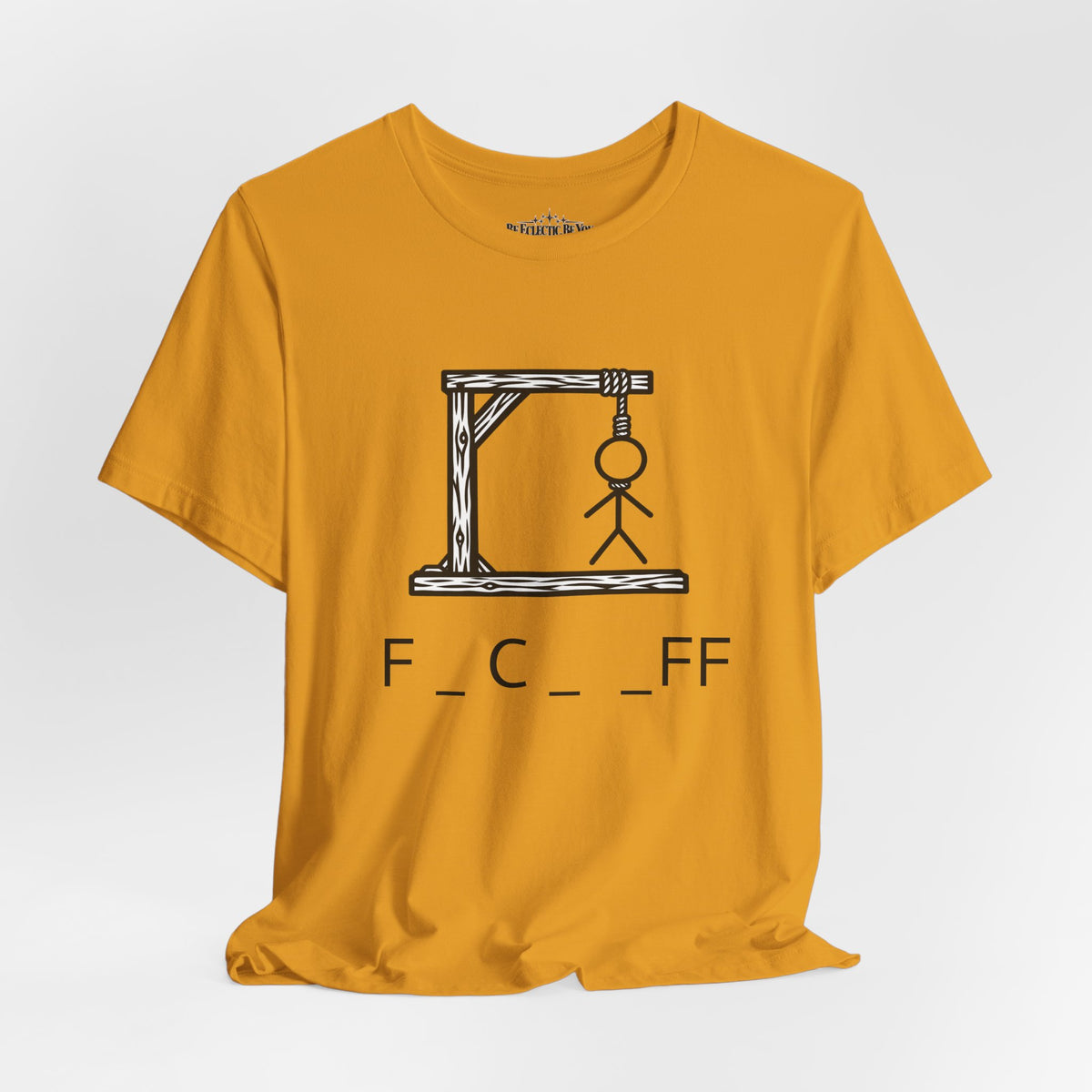 Hangman “F_C_ _FF” Graphic T-Shirt