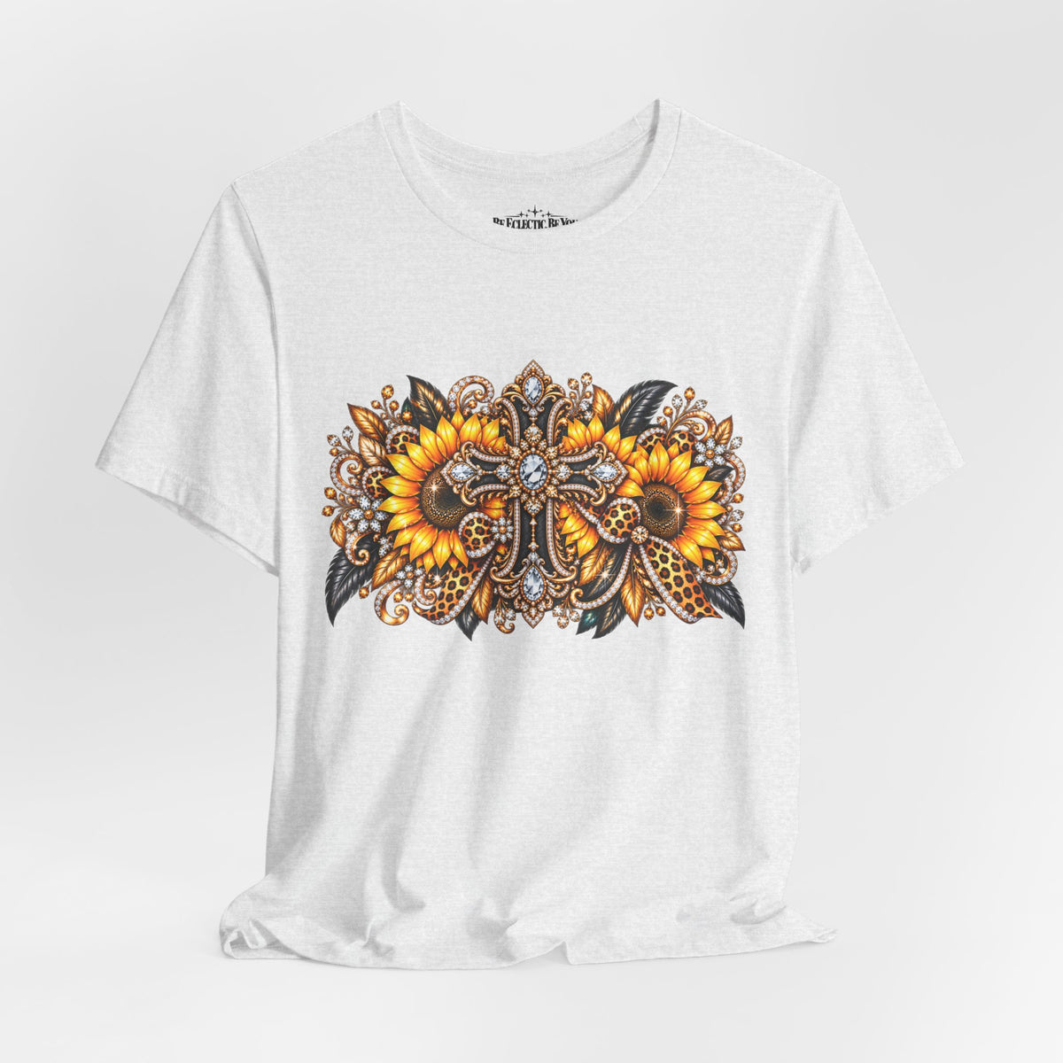 Ornate Sunflower Mandala Tee