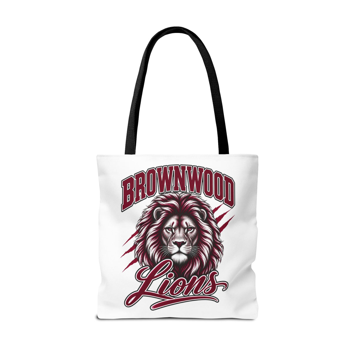 Brownwood Lions Tote Bag – School Mascot Lion Shopper