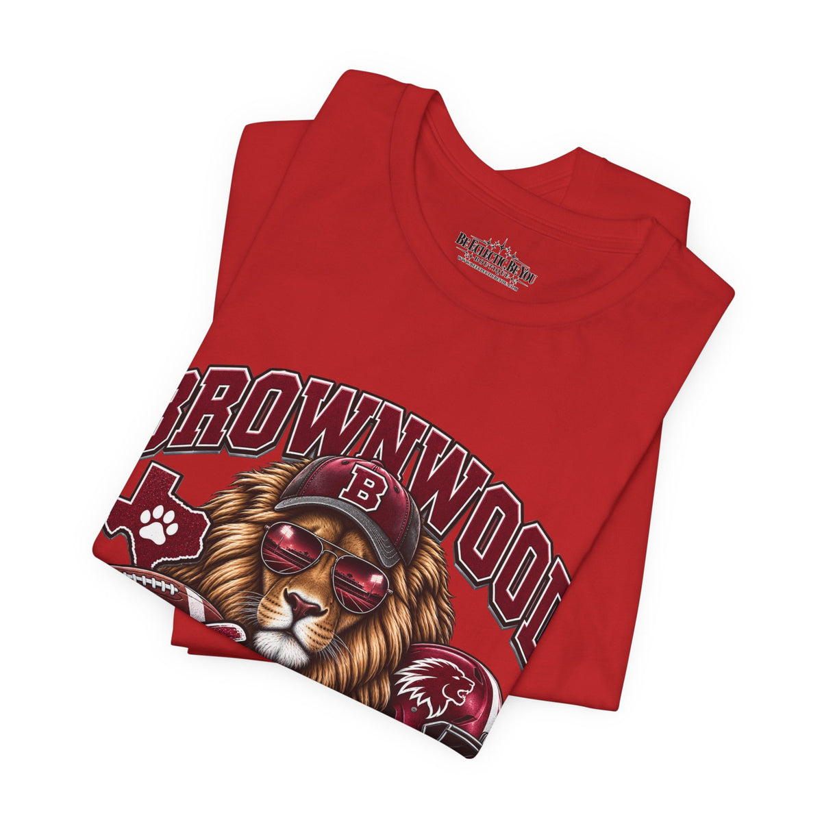 Brownwood Lion Dad Graphic T-Shirt