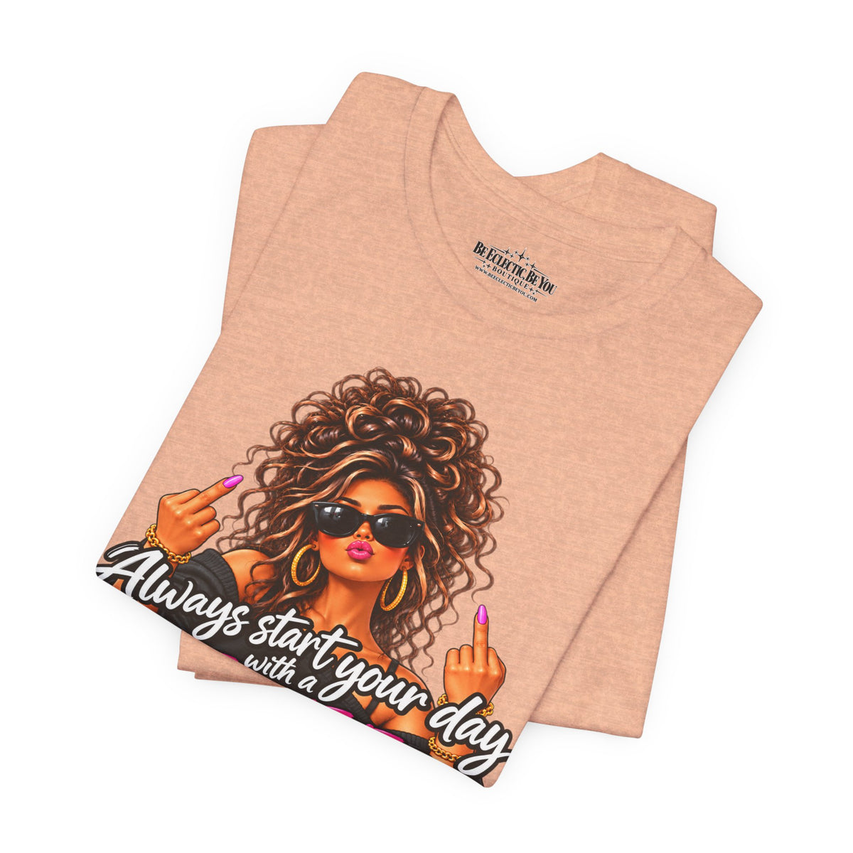 Positive Attitude Inspirational Women’s Graphic Tee
