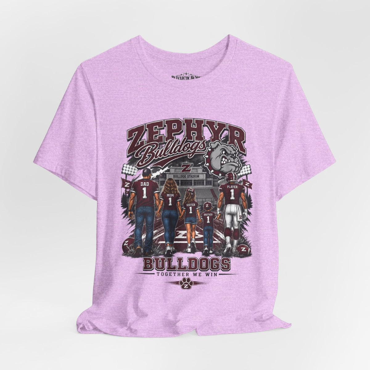 Zephyr Bulldogs Together We Rise Graphic T-Shirt