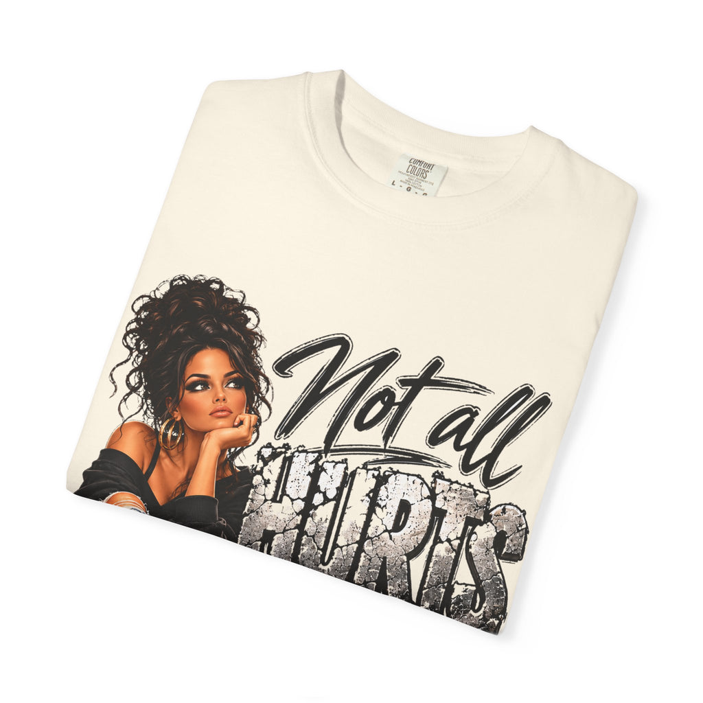 T-Shirt — "Not All Hurts Can Be Photographed" Graphic Tee (Sad Girl Illustration)