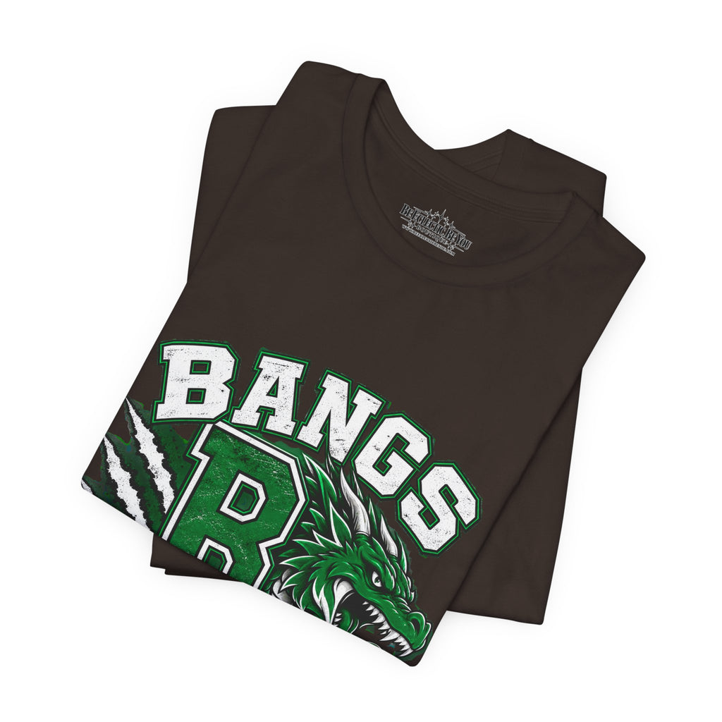 Bangs Dragons Vintage Mascot Graphic T-Shirt
