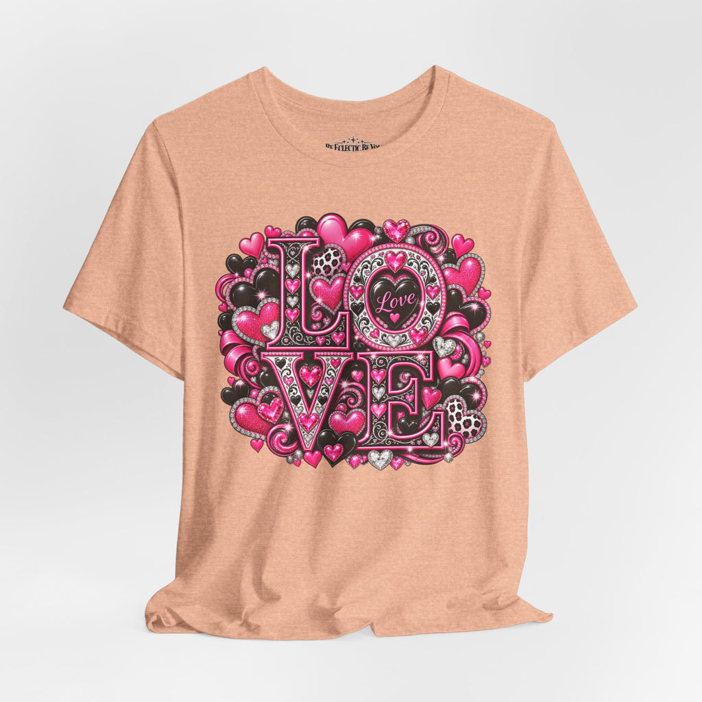 Love Heart Graphic T-Shirt – Romantic Valentine’s Day Tee