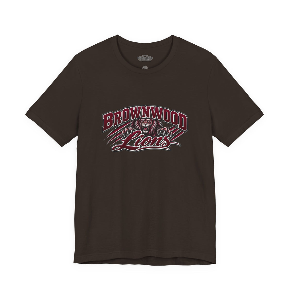 Brownwood Lions Vintage School Graphic T-Shirt