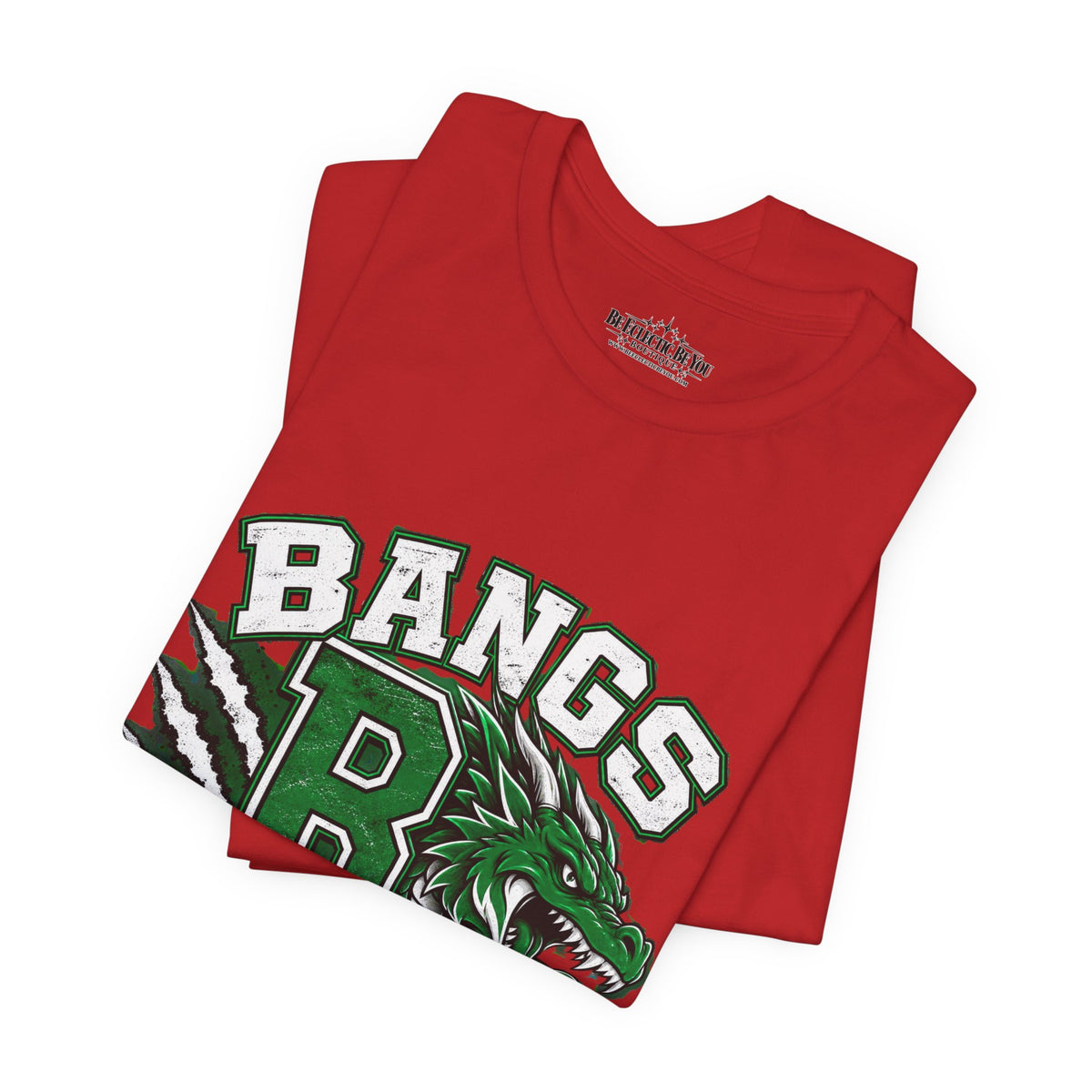 Bangs Dragons Vintage Mascot Graphic T-Shirt