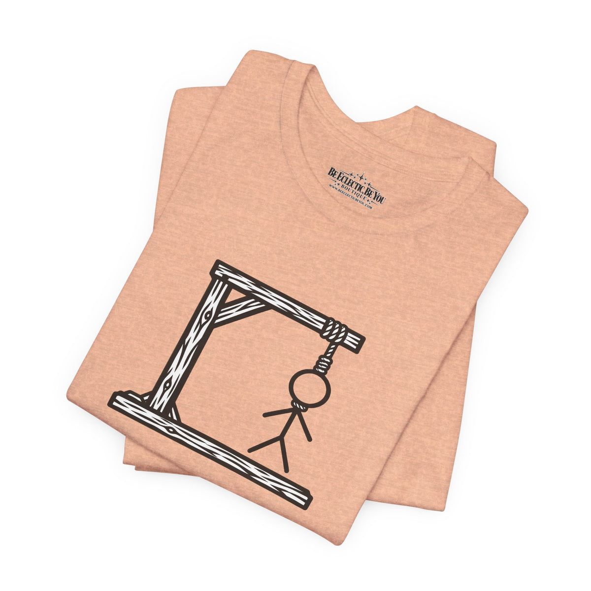 Hangman “F_C_ _FF” Graphic T-Shirt