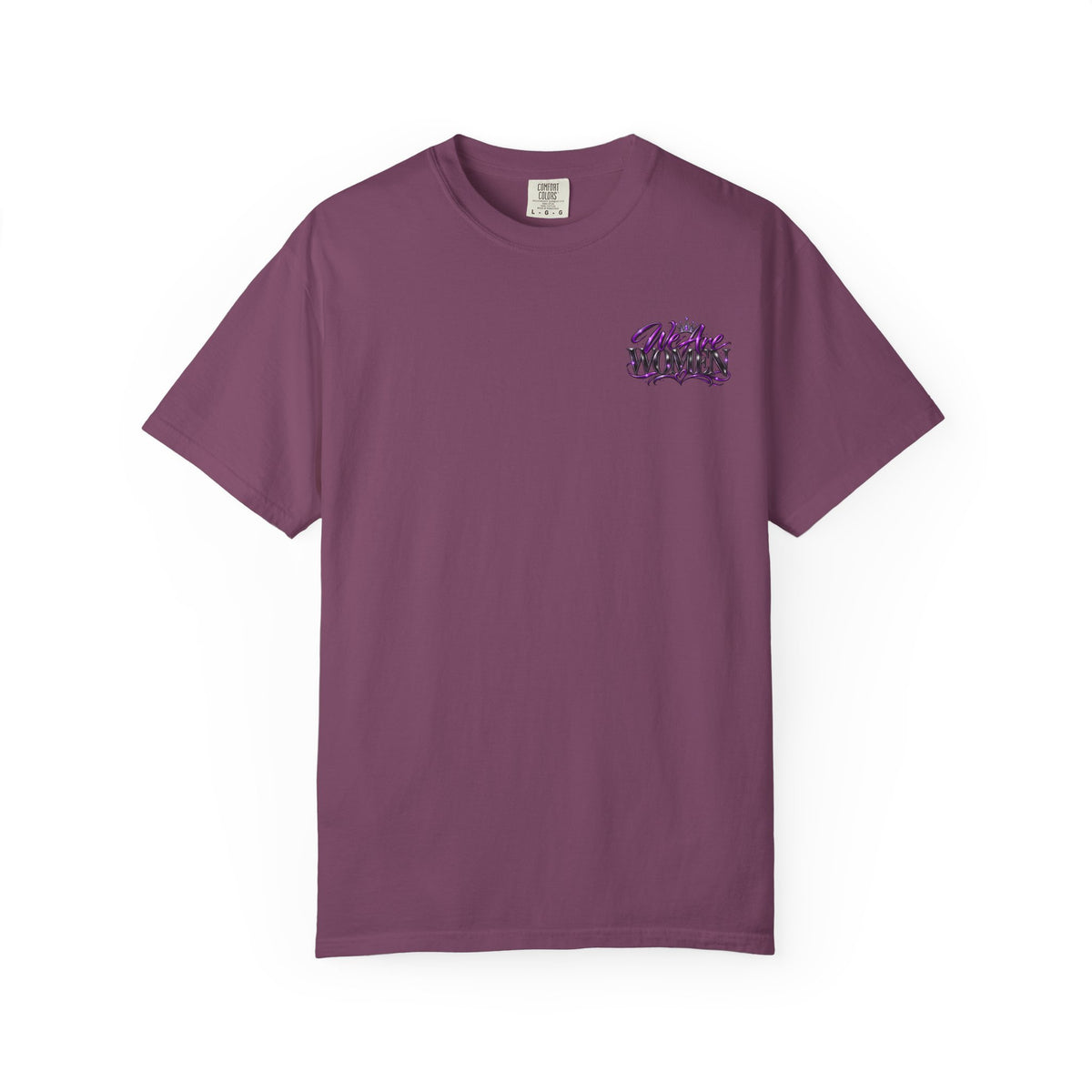 Unapologetically Women T-Shirt — Empowerment Graphic Tee with Crown, Books & Fashion Illustration