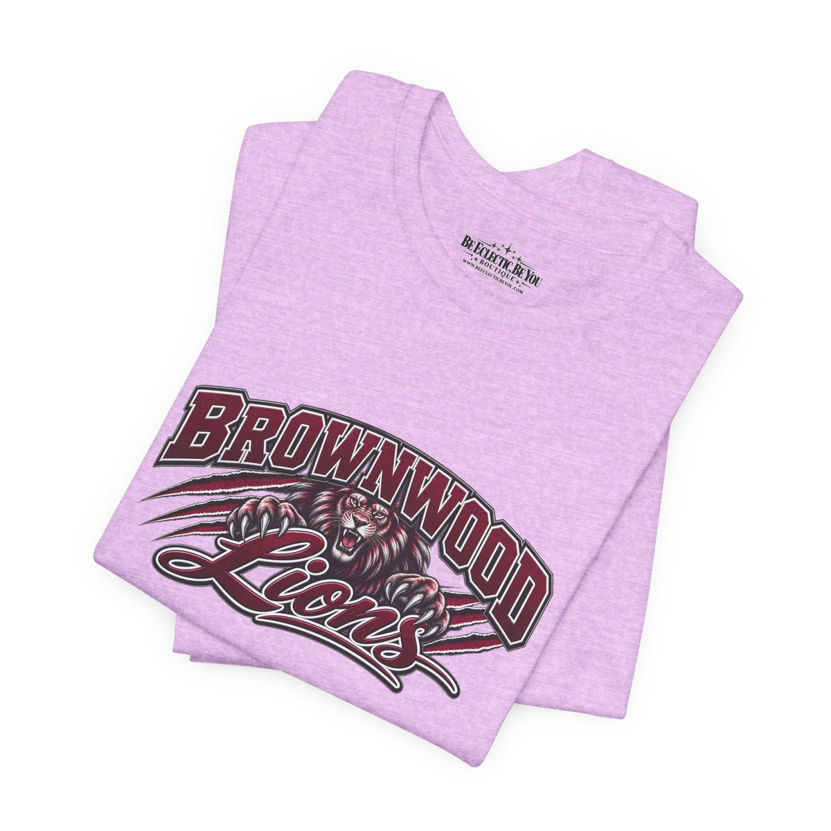 Brownwood Lions Vintage School Graphic T-Shirt