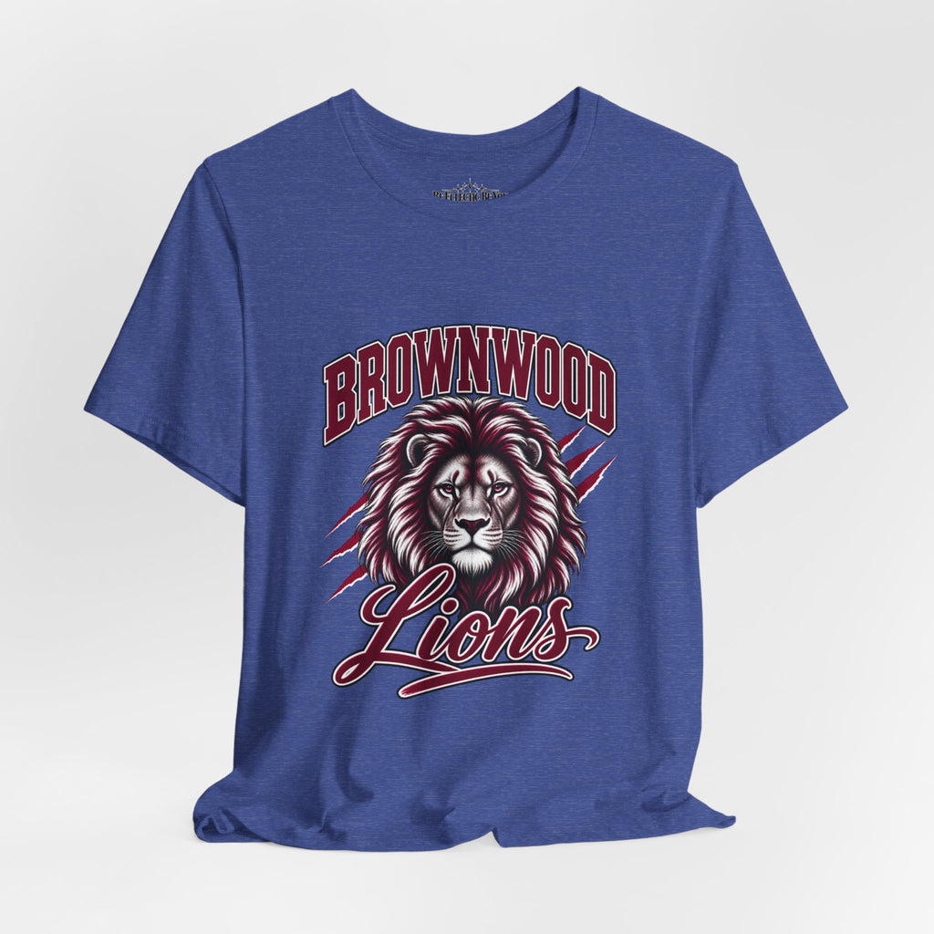 Brownwood Lions Mascot Graphic T-Shirt