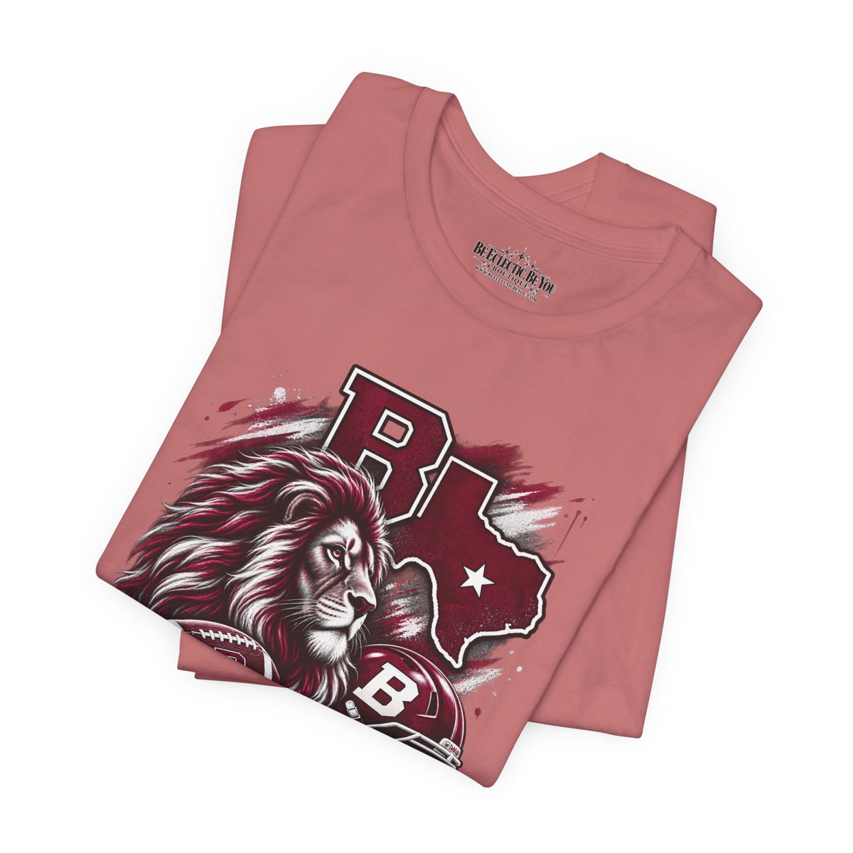 Brownwood Lions Mascot Graphic T-Shirt