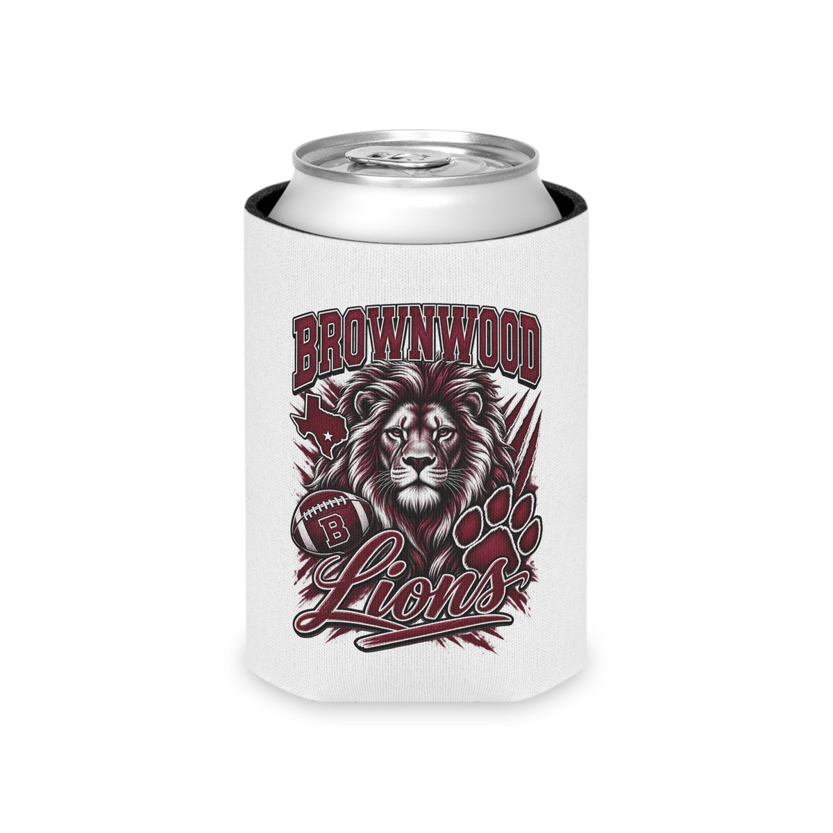 Brownwood Lions Can Cooler
