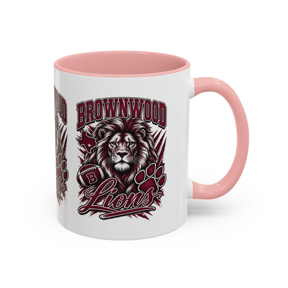 Brownwood Lions Mascot Mug