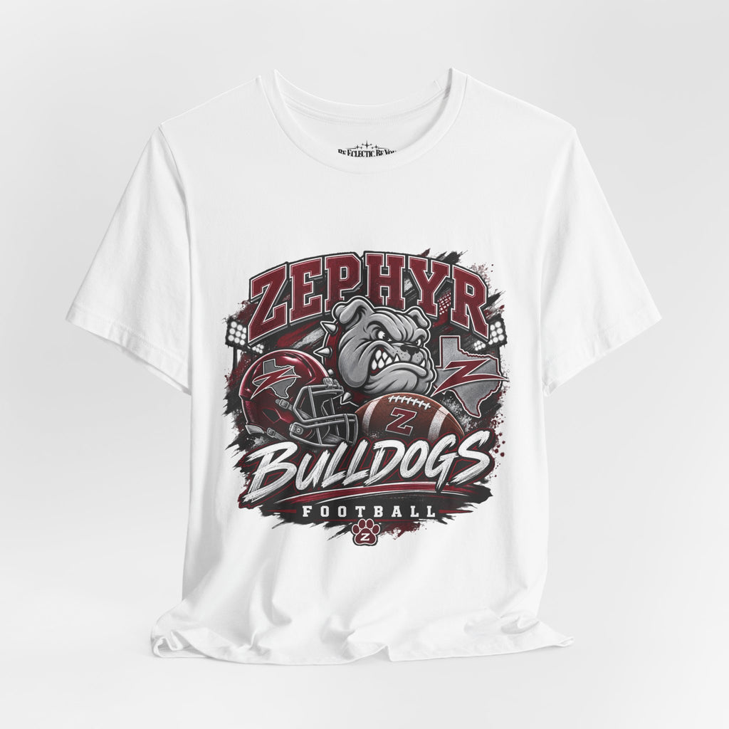 Zephyr Bulldogs Football Graphic Tee