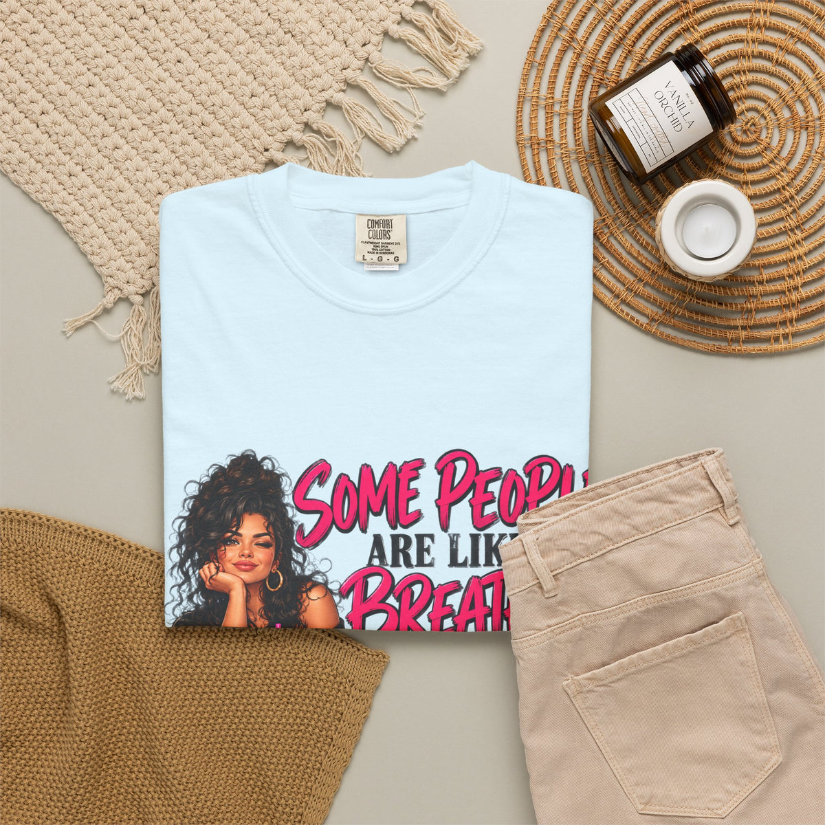 Breath of Fresh Air T-Shirt — "Some People Are Like A Breath Of Fresh Air And Some Are Just Hot Air" Graphic Tee