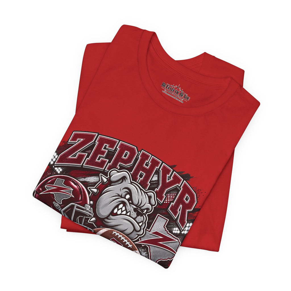 Zephyr Bulldogs Football Graphic Tee
