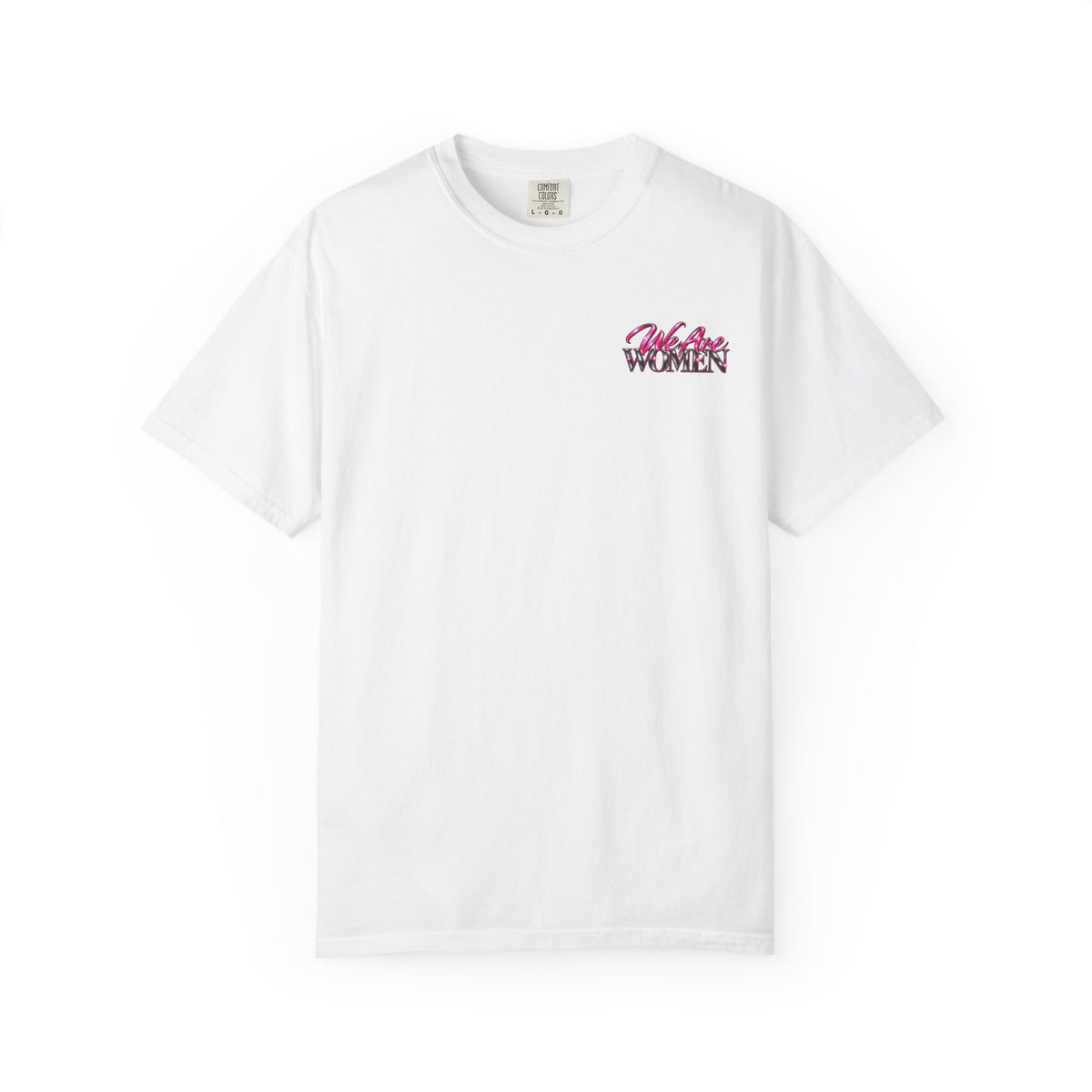 T-Shirt — "We Survive With Humor" Graphic Tee (Empowered, Funny Women Design)