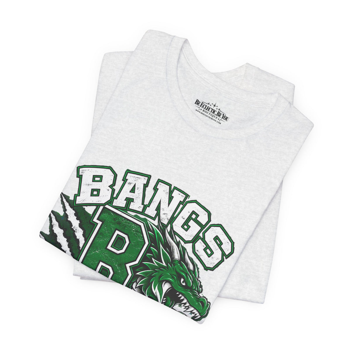 Bangs Dragons Vintage Mascot Graphic T-Shirt