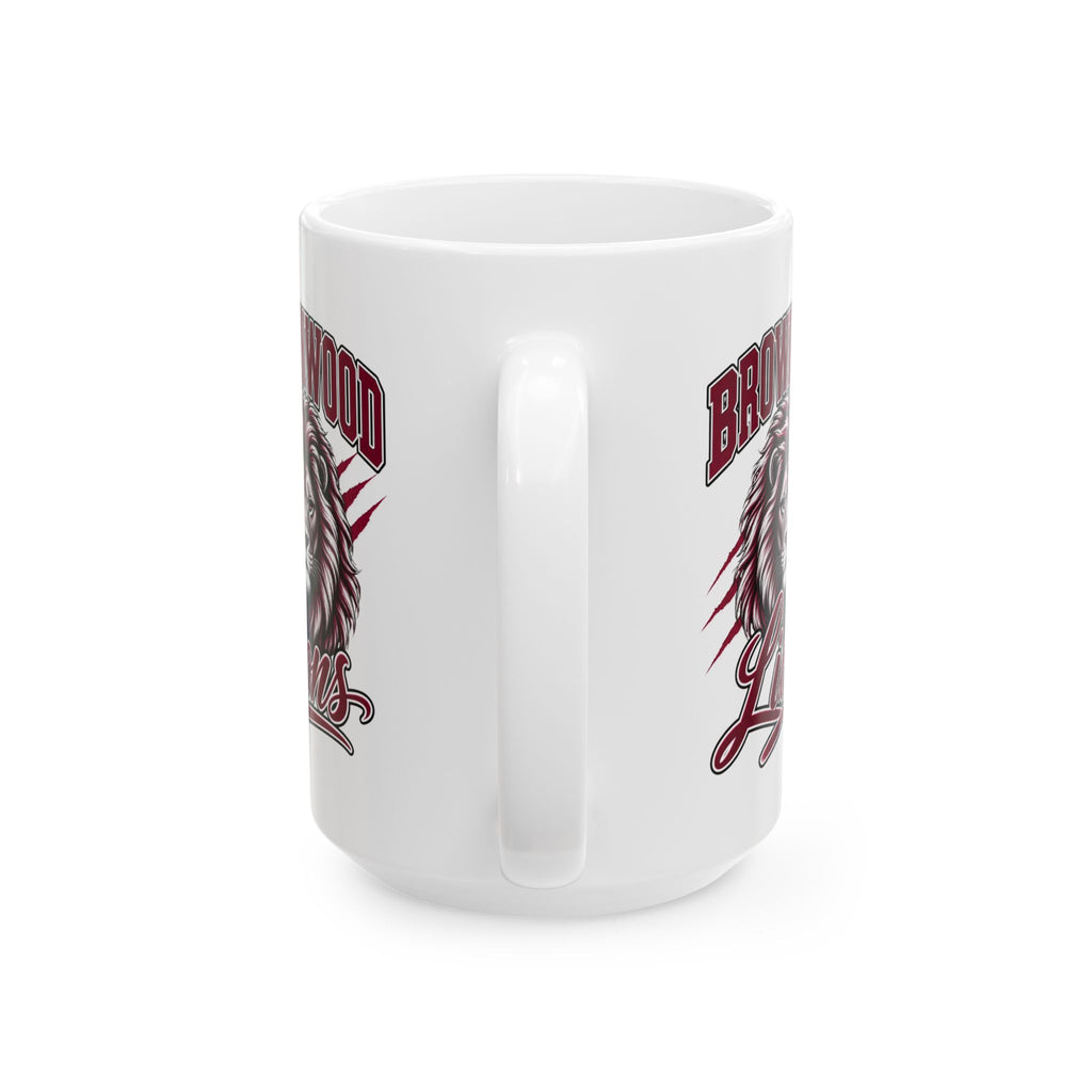 Brownwood Lions Ceramic Mug — Lion Mascot Coffee Cup (11oz & 15oz)
