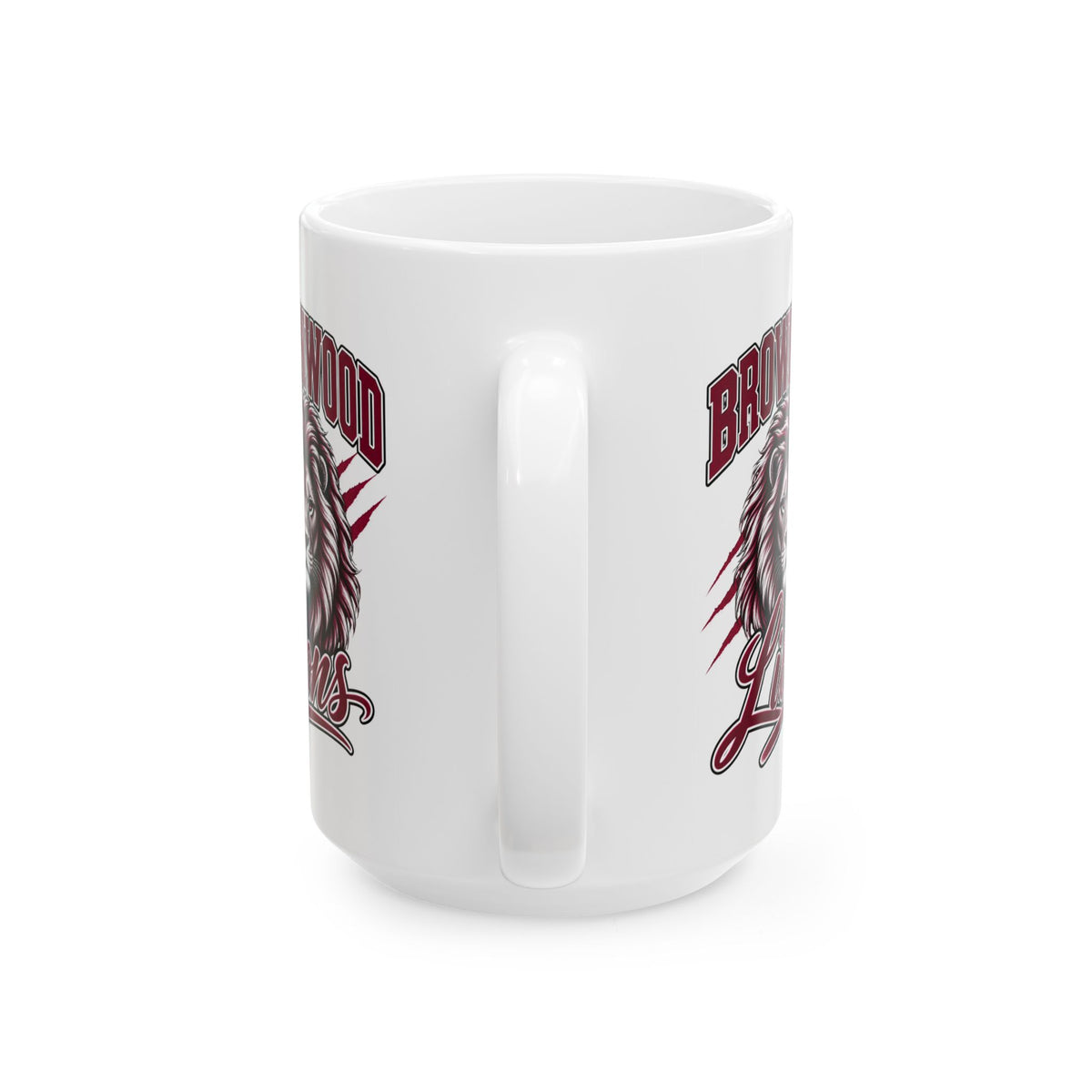 Brownwood Lions Ceramic Mug — Lion Mascot Coffee Cup (11oz & 15oz)