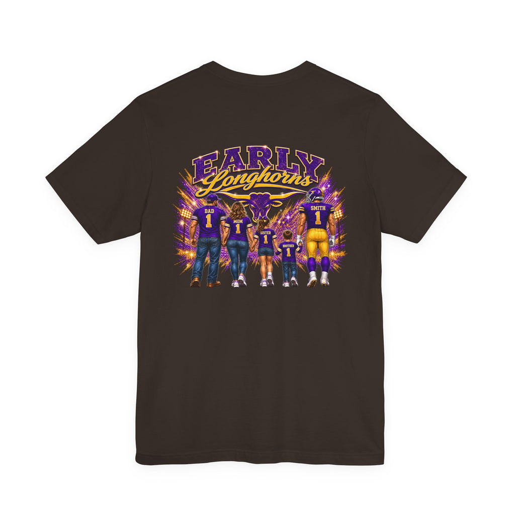 Early Longhorns Football Fan T-Shirt