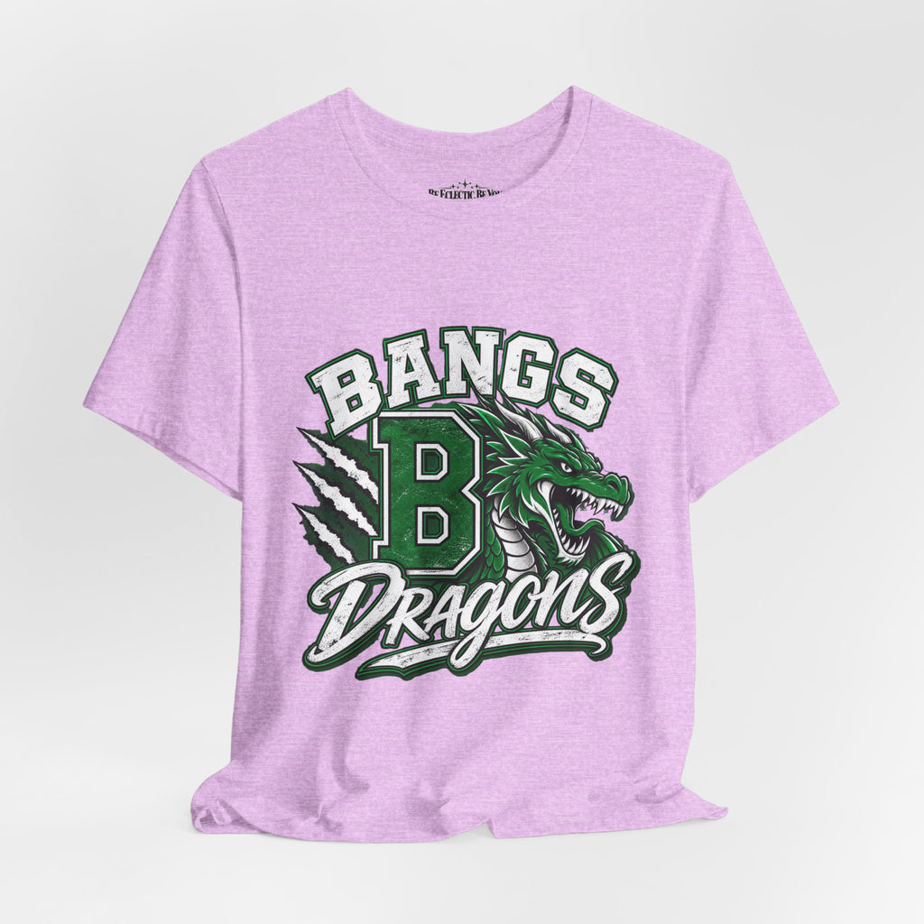 Bangs Dragons Vintage Mascot Graphic T-Shirt