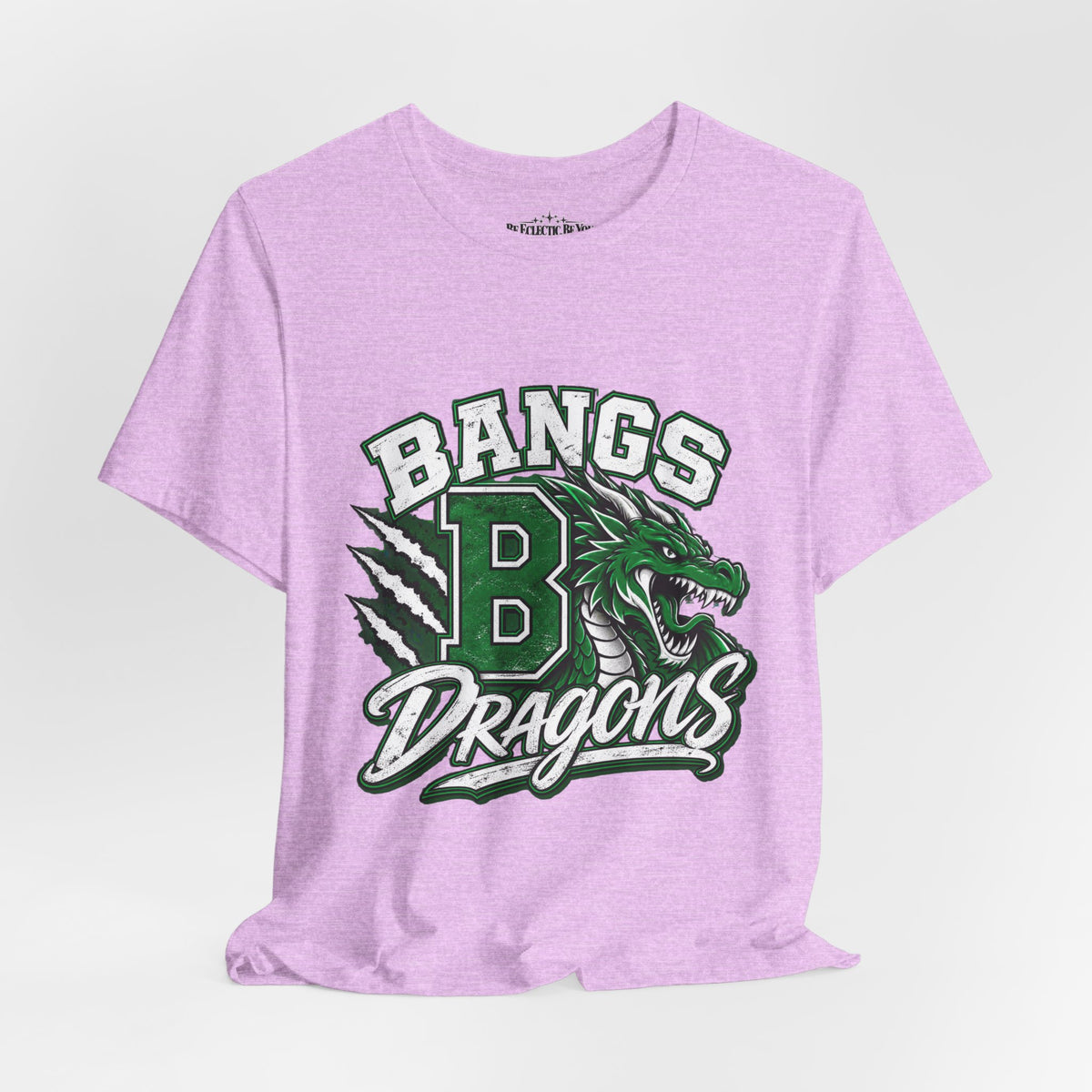 Bangs Dragons Vintage Mascot Graphic T-Shirt