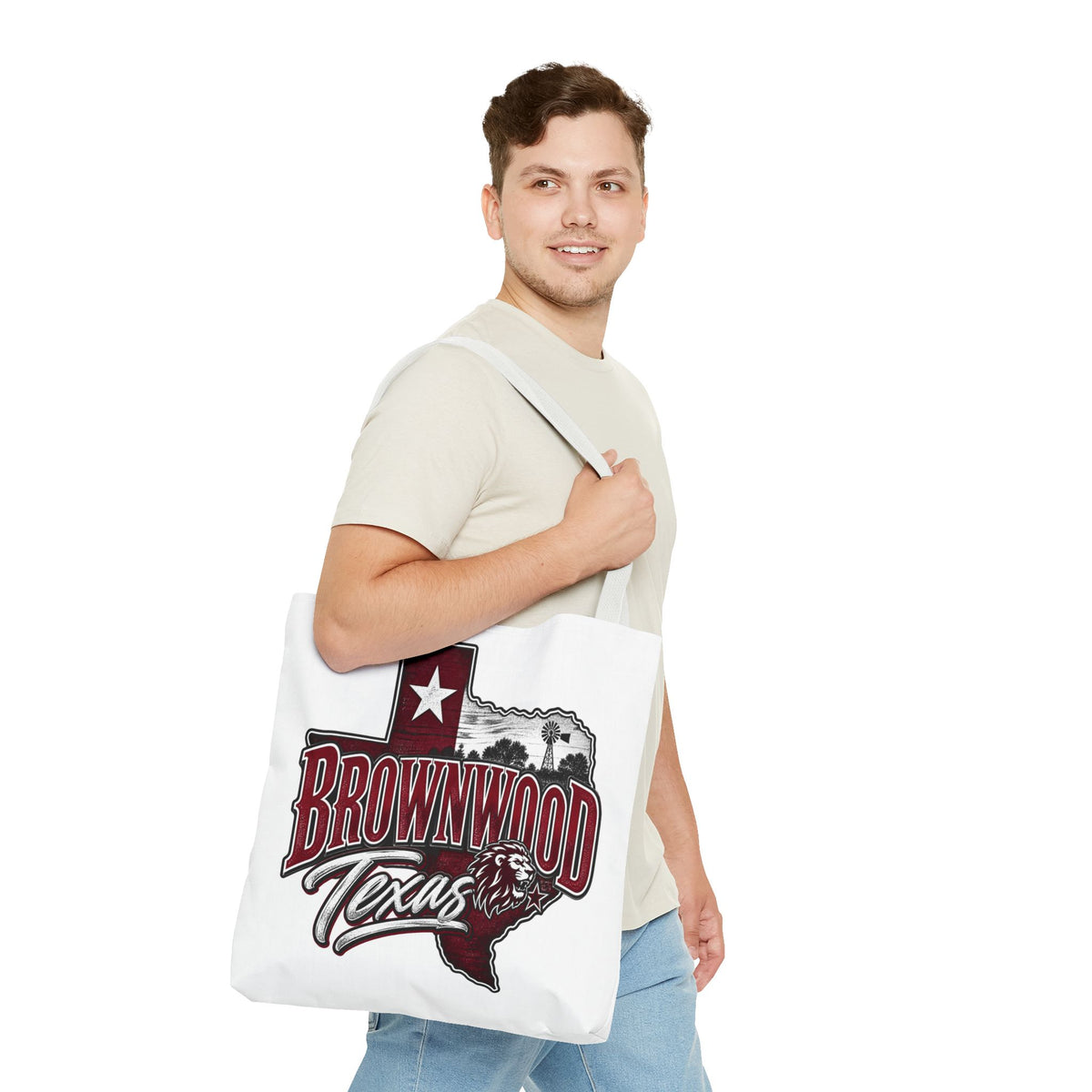 Brownwood Texas Tote Bag — City Pride Canvas Tote