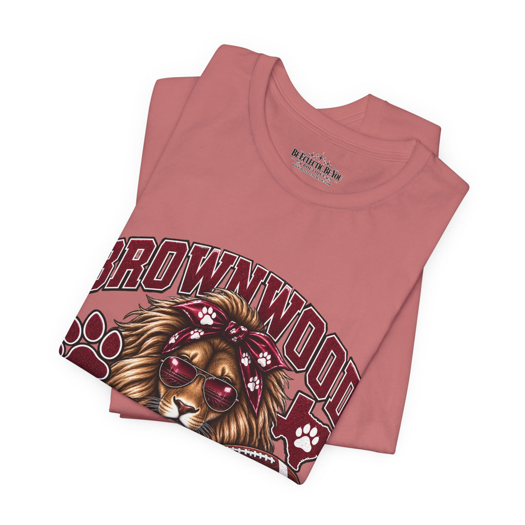 Brownwood Lion Mom Graphic T-Shirt