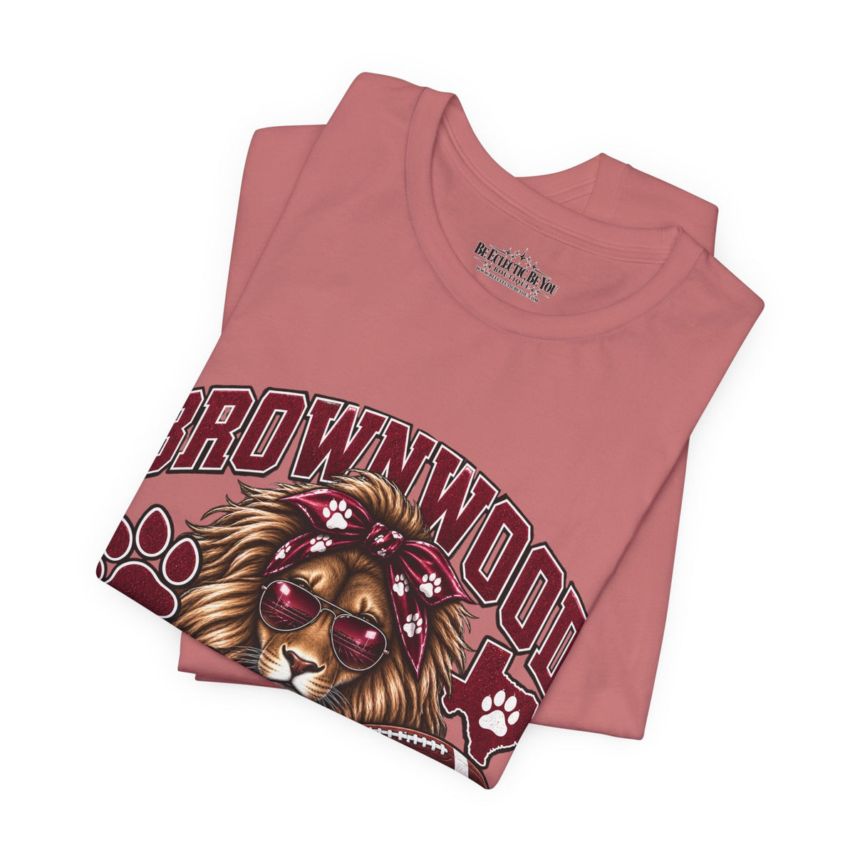 Brownwood Lion Mom Graphic T-Shirt