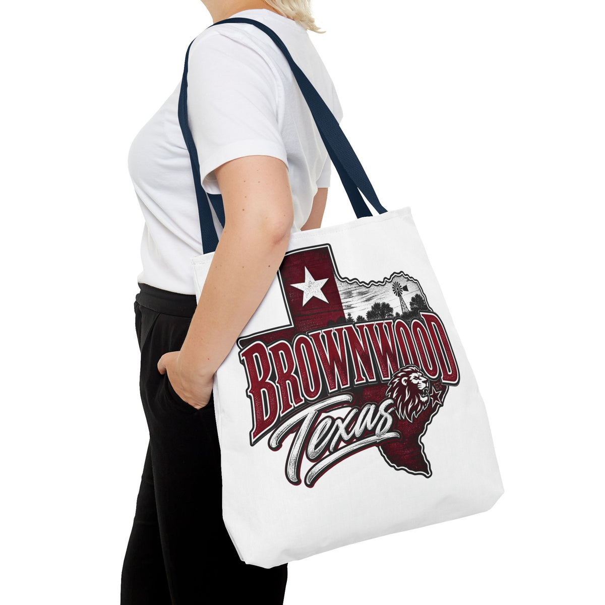 Brownwood Texas Tote Bag — City Pride Canvas Tote