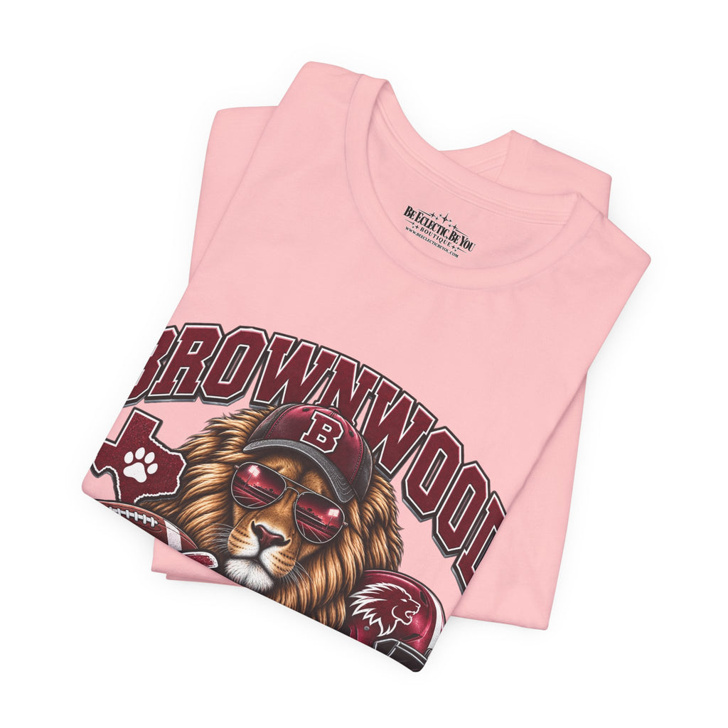 Brownwood Lion Dad Graphic T-Shirt