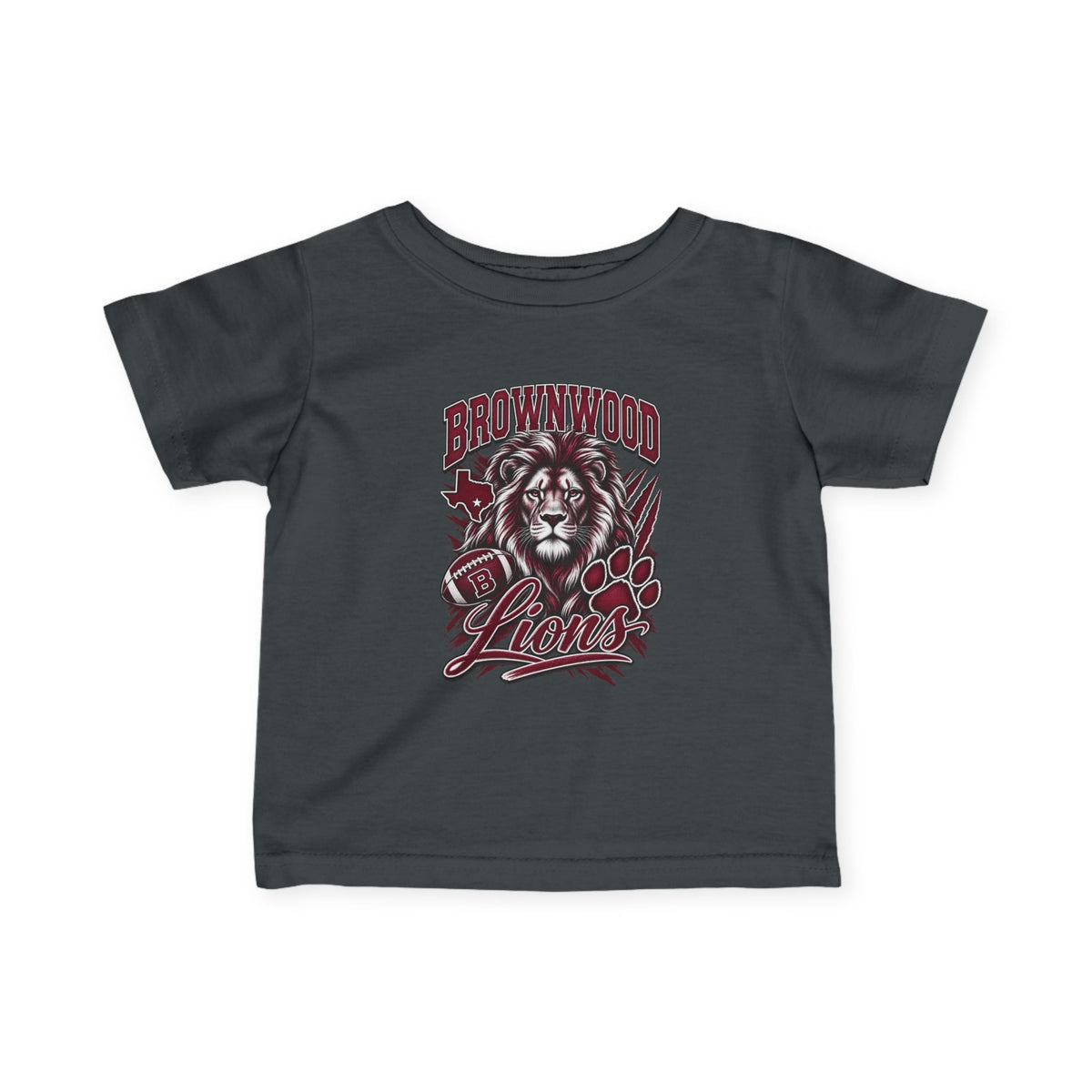 Brownwood Lions Infant Fine Jersey Tee