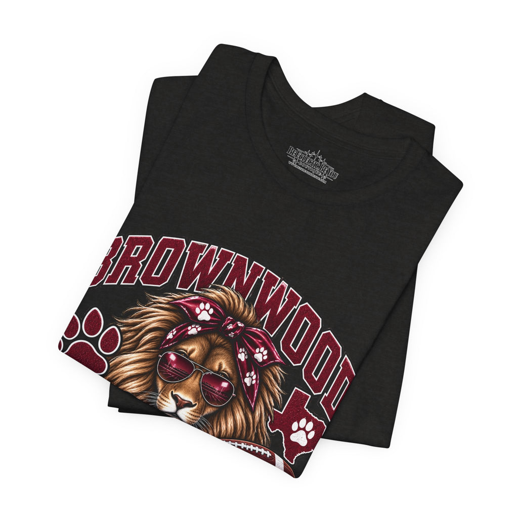 Brownwood Lion Mom Graphic T-Shirt