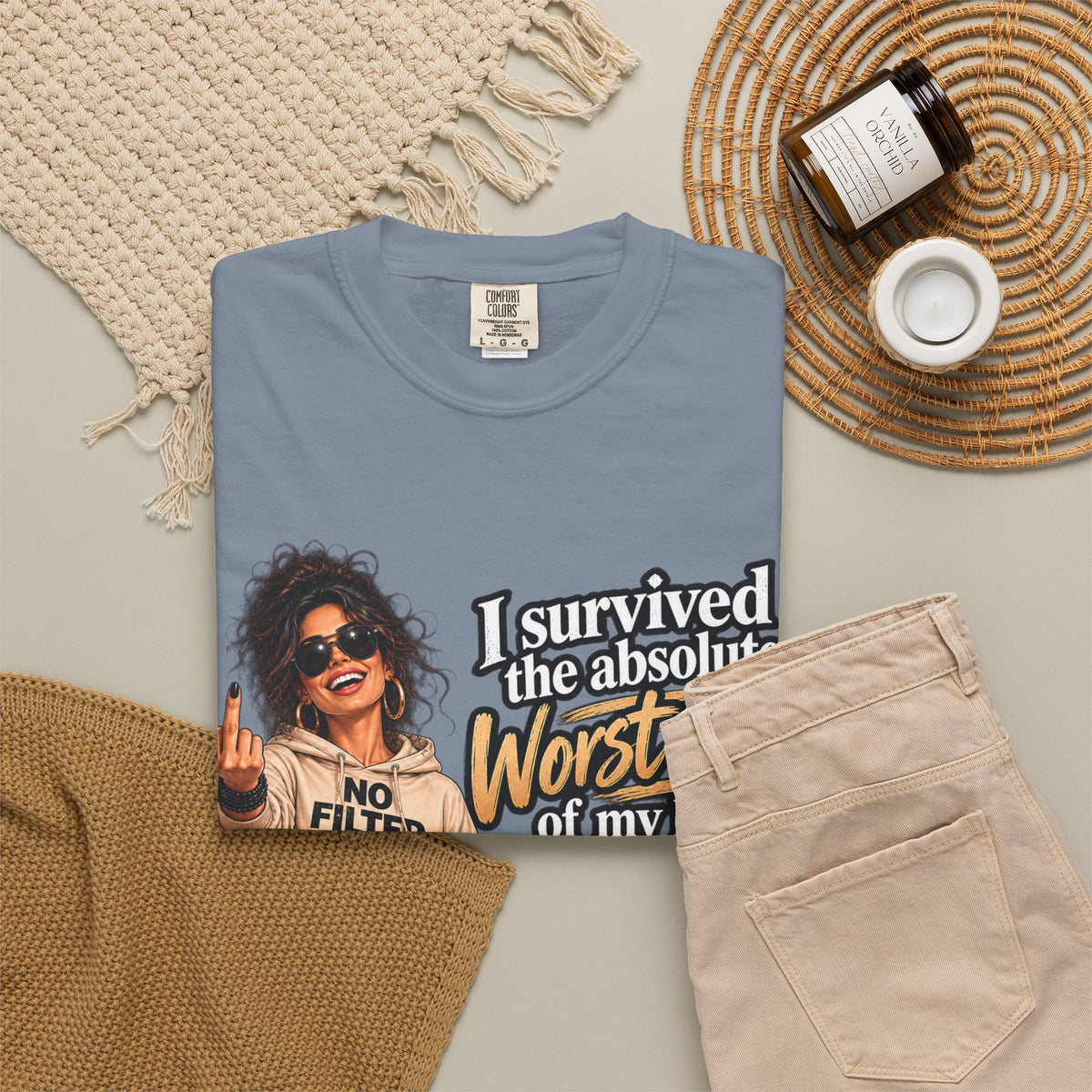 “I Survived the Worst Days” Tee