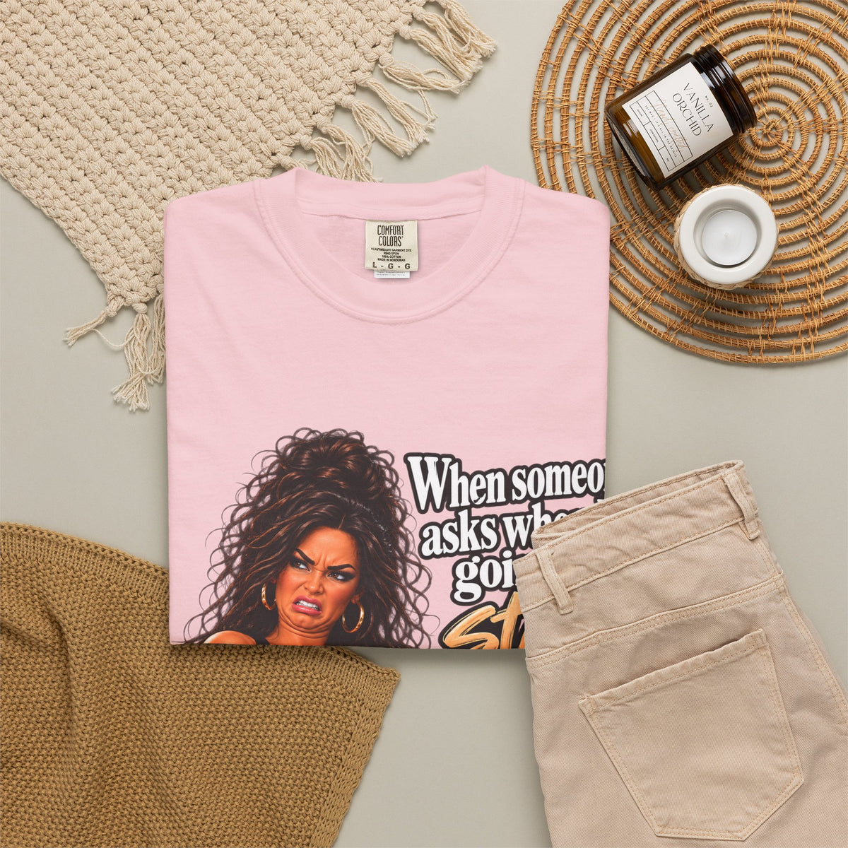 Graphic T-Shirt — "When someone asks when I’m going to start dating again" Retro Diva Tee