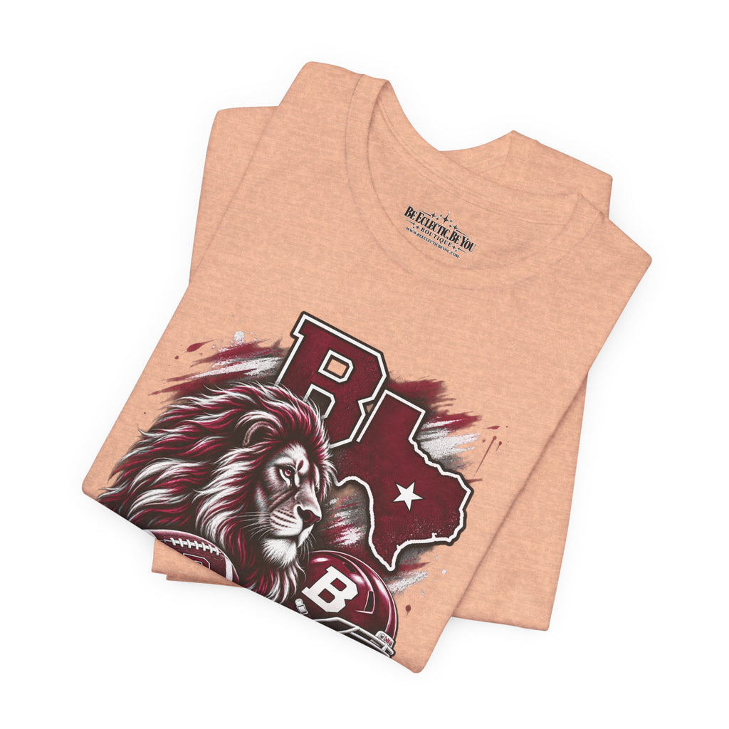 Brownwood Lions Mascot Graphic T-Shirt