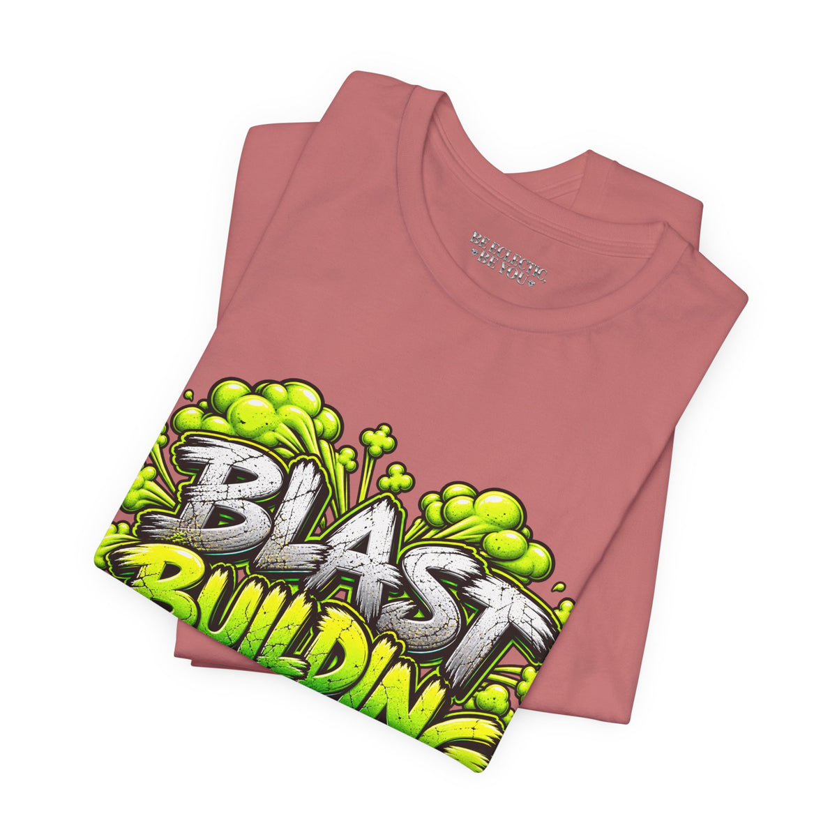 Blast Building Warning Zone Graphic Tee