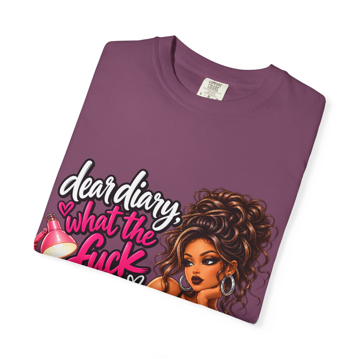 Diary Tee — “Dear Diary, What the F***” Graphic T-Shirt