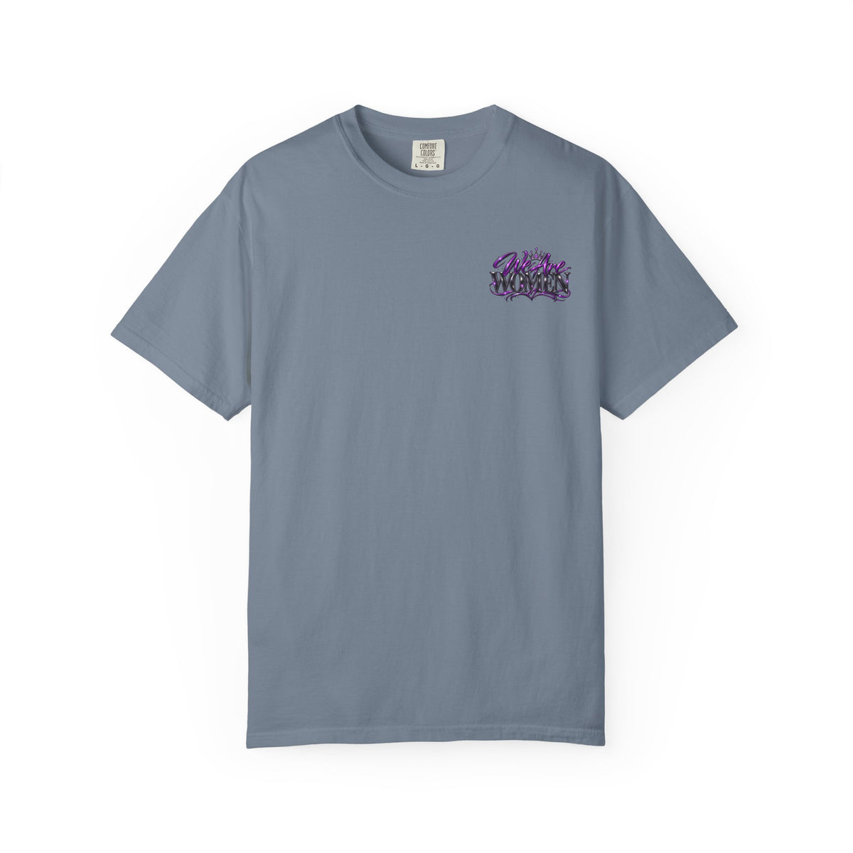 Unapologetically Women T-Shirt — Empowerment Graphic Tee with Crown, Books & Fashion Illustration