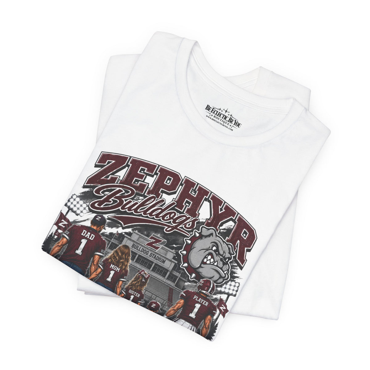 Zephyr Bulldogs Together We Rise Graphic T-Shirt
